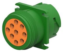HD10-9-1939P-P080 - DEUTSCH - TE CONNECTIVITY - HD10-9-1939P-P080 - Automotive Connector Housing, HD10, Receptacle, 9 Ways, AMP HD10 Series Size 16 Pin Contacts
