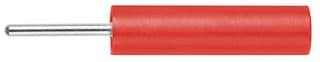 LB 4-1.5 S NI / 13.5 / RT - SCHUTZINGER - LB 4-1.5 S NI / 13.5 / RT - Banana Test Connector, Jack, Cable Mount, 20 A, 1 kV, Nickel Plated Contacts, Red