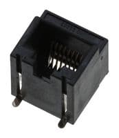 85510-5120 - MOLEX - 85510-5120 - Modular Connector, RJ45 Jack, 1 x 1 (Port), 8P8C, Cat3, Surface Mount