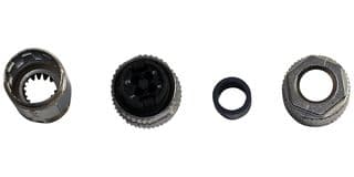 MSAS-04BMMC-SL7001 - AMPHENOL LTW - MSAS-04BMMC-SL7001 - Sensor Connector, M Series, M12, Male, 4 Positions, Crimp Pin, Straight Cable Mount