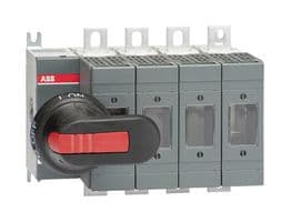 1SCA115877R1001 - ABB - 1SCA115877R1001 - Fused Switch, 00, 000, 4 Fuse, 125 A, 690 V, Solder Lug