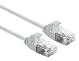 21.15.3907 - ROLINE - 21.15.3907 - Ethernet Cable, Cat6a, RJ45 Plug to RJ45 Plug, UTP (Unshielded Twisted Pair), Grey, 5 m, 16.4 ft