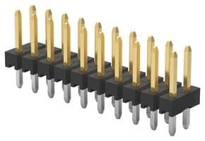 2842128-6 - TE CONNECTIVITY - 2842128-6 - Pin Header, Board-to-Board, 2 mm, 2 Rows, 12 Contacts, Through Hole, AMPMODU
