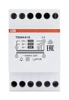 2CSM228705R0812 - ABB - 2CSM228705R0812 - DIN Rail Mount Transformer, Non-Inherently Short-Circuit Proof Bell, 230V, 4V, 8V, 12V, 24 VA