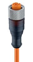 RKT 4-07/5 M - LUMBERG AUTOMATION - RKT 4-07/5 M - Sensor Cable, M12 Plug, Free End, 4 Positions, 5 m, 16.4 ft, RKT Series