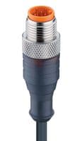 RST 5-87/0,5 M - LUMBERG AUTOMATION - RST 5-87/0,5 M - Sensor Cable, 5 Pos, M12 Plug, M12 Receptacle, 5 Positions, 500 mm, 19.7 "