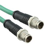 MSXS08ML-SXSML-SX001 - AMPHENOL LTW - MSXS08ML-SXSML-SX001 - Sensor Cable, 8Pos, 1 m, 3.3 ft, M Series