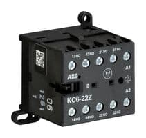 GJH1213001R0221 - ABB - GJH1213001R0221 - Relay Contactor, KC6 Series, DPST-NO, DPST-NC, 4P, 2 A at 500 VAC, 690 VAC