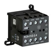 GJH1213001R0311 - ABB - GJH1213001R0311 - Relay Contactor, KC6 Series, 3PST-NO, SPST-NC, 4P, 2 A at 500 VAC, 690 VAC