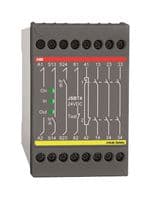 2TLA010004R0000 - ABB - 2TLA010004R0000 - Safety Relay, 24 VDC, 3PST-NO, SPST-NC, JSBR4 Series, DIN Rail, 6 A, Screw