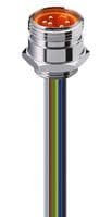 RSF 50/11-04 - LUMBERG AUTOMATION - RSF 50/11-04 - Sensor Cable, 4+PE, 7/8" Plug, Free End, 5 Positions, 300 mm, 11.8 ", RSF Series