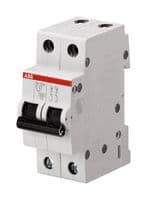 2CDS212001R0034 - ABB - 2CDS212001R0034 - Thermal Circuit Breaker, SH200 Series, 3 A, 2 Pole, 400 V, DIN Rail
