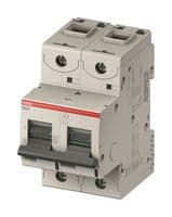 2CCS862001R0104 - ABB - 2CCS862001R0104 - Thermal Magnetic Circuit Breaker, MCB, 2P, 50 kA, 240 V/415 V, 10 A