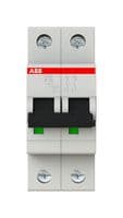 2CDS252001R0505 - ABB - 2CDS252001R0505 - Thermal Magnetic Circuit Breaker, MCB, 2P, 20 kA, 230 V, 50 A