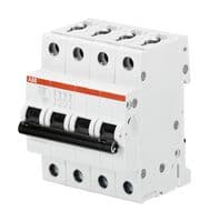 2CDS254001R0024 - ABB - 2CDS254001R0024 - Thermal Magnetic Circuit Breaker, MCB, 4P, 20 kA, 230 V, 2 A