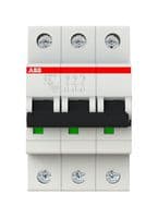 2CDS273001R0024 - ABB - 2CDS273001R0024 - Thermal Magnetic Circuit Breaker, MCB, 3P, 25 kA, 230 V, 2 A