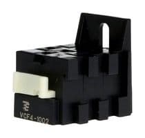 VCF4-1002 - SCHRACK - TE CONNECTIVITY - VCF4-1002 - Relay Socket, Through Hole, Quick Connect, 5 Pins