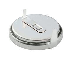 CR2450W-HO5 - MURATA - CR2450W-HO5 - Battery, 3 V, 24.5mm Coin Cell, Lithium Manganese Dioxide, 550 mAh, PCB Pins, 1