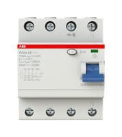2CSF204001R1900 - ABB - 2CSF204001R1900 - Circuit Breaker, RCCB, F200, 4P, 30 mA, 400 V, 100 A