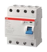 2CSF204001R2250 - ABB - 2CSF204001R2250 - Circuit Breaker, RCCB, F200, 4P, 100 mA, 400 V, 25 A
