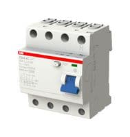 2CSF204001R3250 - ABB - 2CSF204001R3250 - Circuit Breaker, RCCB, F200, 4P, 300 mA, 400 V, 25 A