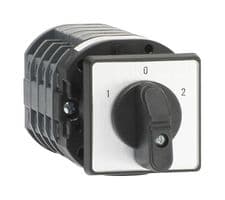 1SCA022761R1290 - ABB - 1SCA022761R1290 - Rotary Switch, 40 A, 690 VAC, 4 Pole, Black