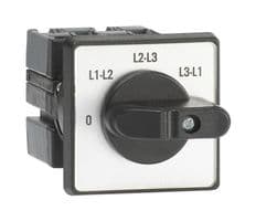 ONV3PB - ABB - ONV3PB - Rotary Switch, 20 A, 440 VAC, 3 Pole, Black