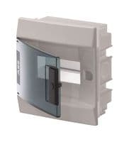 1SLM004100A1401 - ABB - 1SLM004100A1401 - Door, 6 DIN Place Units, Thermoplastic, Transparent, Circuit Breaker Board Enclosures