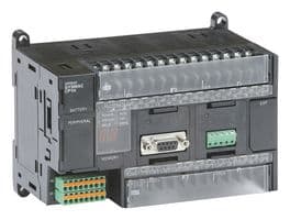 CP1H-X40DR-A - OMRON INDUSTRIAL AUTOMATION - CP1H-X40DR-A - PLC Programmer, CP1H Series, 24 Inputs, 16 Outputs, 100 to 240 VAC
