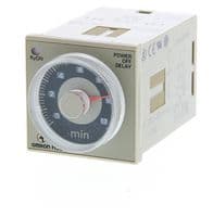 H3CR-A8S AC24-48/DC12-48 - OMRON INDUSTRIAL AUTOMATION - H3CR-A8S AC24-48/DC12-48 - Analogue Timer, Plug-in, Multifunctional, 8-Pin, 1/16 DIN, 0.05s - 300h, 5 A, 24-48 VAC, 12-48 VDC