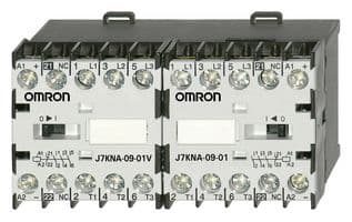 J7KNA-09-01R 24VS - OMRON INDUSTRIAL AUTOMATION - J7KNA-09-01R 24VS - Relay Contactor, J7KNA Series, 3PST-NC, 3P, 5 A at 690 VAC, 4 kW at 690 VAC