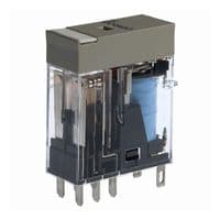 G2R-2-S 12VDC (S) - OMRON INDUSTRIAL AUTOMATION - G2R-2-S 12VDC (S) - Power Relay, DPDT, 12 VDC, 5 A, G2RS Series, Socket, Non Latching