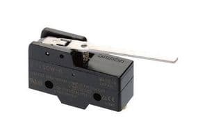 Z-15GW4 - OMRON INDUSTRIAL AUTOMATION - Z-15GW4 - Microswitch, Standard, Hinge Lever, SPDT, Solder Lug, 15 A, 14 V