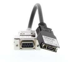CS1W-CN118 - OMRON INDUSTRIAL AUTOMATION - CS1W-CN118 - D-Sub Connector Cable, Female, 9 Pin, 0.1 m