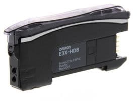 E3X-HD8 - OMRON INDUSTRIAL AUTOMATION - E3X-HD8 - Fibre Amplifier, 625 nm, PNP, E3X-HD Series