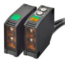 E3JK-TR11 2M - OMRON INDUSTRIAL AUTOMATION - E3JK-TR11 2M - Photoelectric Sensor, 40 m, SPDT Relay, 3 A Output, 24 VDC to 240 VDC