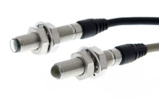 E3T-CT14 2M - OMRON INDUSTRIAL AUTOMATION - E3T-CT14 2M - Photoelectric Sensor, 1 m, PNP Open Collector, 80 mA, 12 VDC to 24 VDC