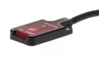 E3T-FL13 2M - OMRON INDUSTRIAL AUTOMATION - E3T-FL13 2M - Photoelectric Sensor, 15 mm, PNP Open Collector, 50 mA, 12 VDC to 24 VDC
