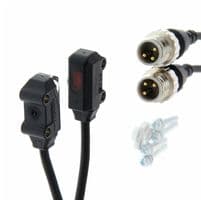 E3T-ST13-M5J 0.3M - OMRON INDUSTRIAL AUTOMATION - E3T-ST13-M5J 0.3M - Photoelectric Sensor, PNP Open Collector, 1 m, 50 mA, 12 V to 24 V