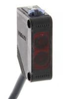E3Z-B61 2M - OMRON INDUSTRIAL AUTOMATION - E3Z-B61 2M - Photoelectric Sensor, 500 mm, NPN Open Collector, 100 mA Output, 12 VDC to 24 VDC