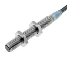 E2A-S08LS02-WP-B1 5M - OMRON INDUSTRIAL AUTOMATION - E2A-S08LS02-WP-B1 5M - Inductive Proximity Sensor, Cylindrical, 2 mm, M8, PNP / SPST-NO, PVC Pre-Wired