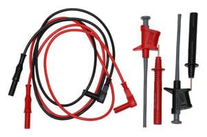 76-081 - MULTICOMP PRO - 76-081 - Digital Multimeter Accessory Kit, 2 x Test Leads, 2 x Modular Probes, Replaceable Tips, Pincer Clips
