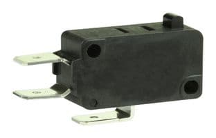 V15T22-EC200 - HONEYWELL - V15T22-EC200 - Microswitch, Standard, Pin Plunger, SPST-NC, Quick Connect, 22 A