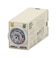 H3YN-2 DC12 - OMRON INDUSTRIAL AUTOMATION - H3YN-2 DC12 - Analogue Timer, 4 Range, 0.1 s to 10 min