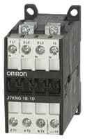 J7KNG-18-10 24D - OMRON INDUSTRIAL AUTOMATION - J7KNG-18-10 24D - Relay Contactor, J7KN Series, 3PST-NO, 3P, 8.5 A at 690 VAC, 10 kW at 690 VAC