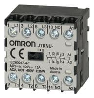 J7KNU-05-01 24D - OMRON INDUSTRIAL AUTOMATION - J7KNU-05-01 24D - Relay Contactor, J7KNU Series, 3PST-NC, 3P, 5 A at 400 VAC, 2.2 kW at 440 VAC