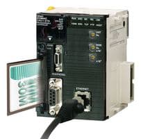 CJ1M-CPU11-ETN - OMRON INDUSTRIAL AUTOMATION - CJ1M-CPU11-ETN - Control Logic, Non-Expandable, Ethernet/RS232C, 32K Words, DIN Rail Mount
