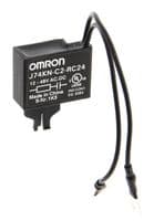 J74KN-C2-RC24 - OMRON INDUSTRIAL AUTOMATION - J74KN-C2-RC24 - Suppressor Unit, RC-Unit Snap On, 12 V to 48 V, J7KN Series Contactor