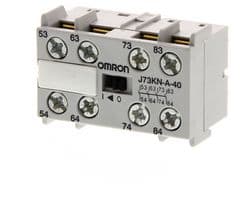 J73KN-A-40 - OMRON INDUSTRIAL AUTOMATION - J73KN-A-40 - Auxiliary Contact Block, 4 NO + 4 NC Contacts, J7KNA-AR Relay