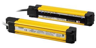 F3W-MA0100P - OMRON INDUSTRIAL AUTOMATION - F3W-MA0100P - Safety Light Curtain, 8, 100 mm, 20 m